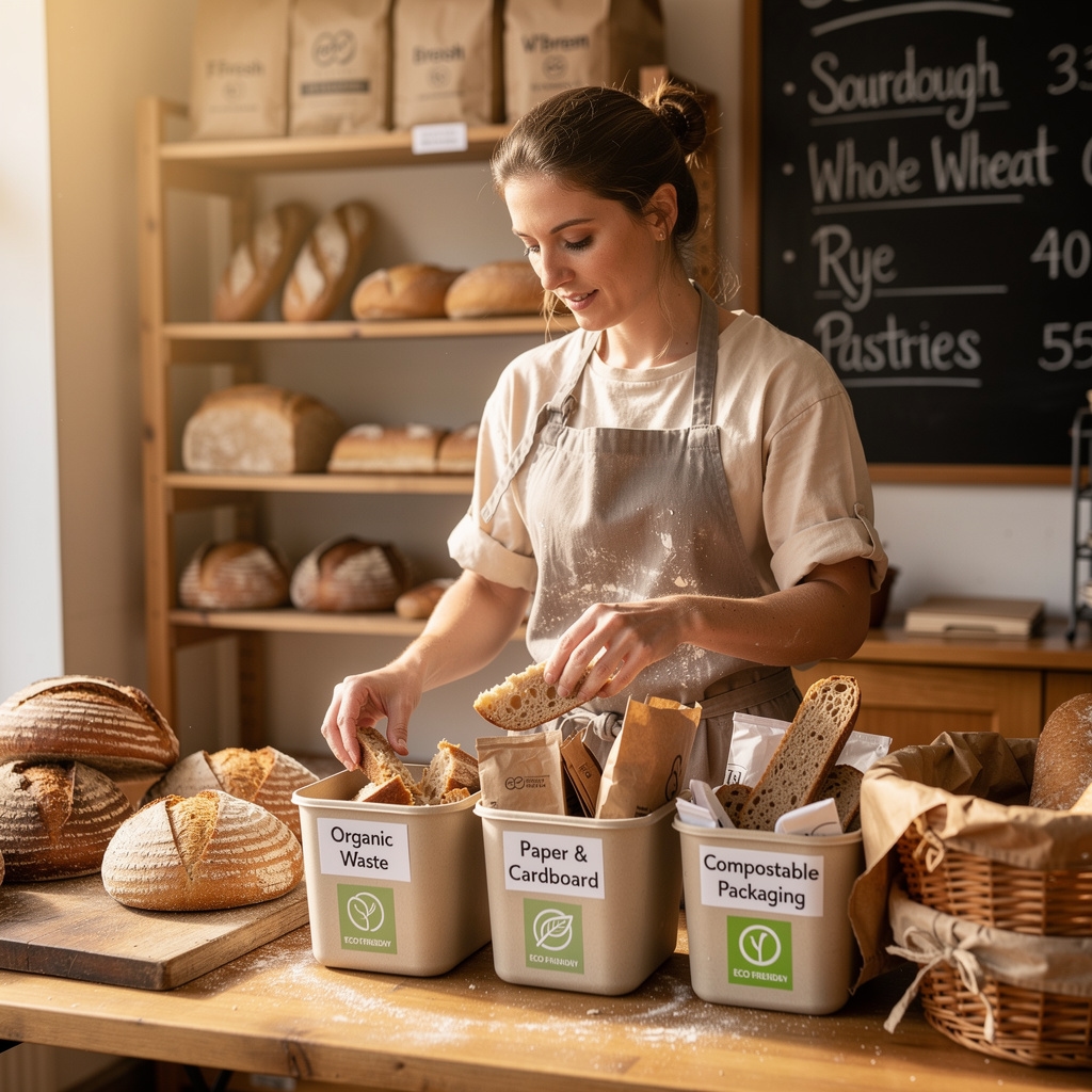 Reducción de residuos en una panadería artesanal